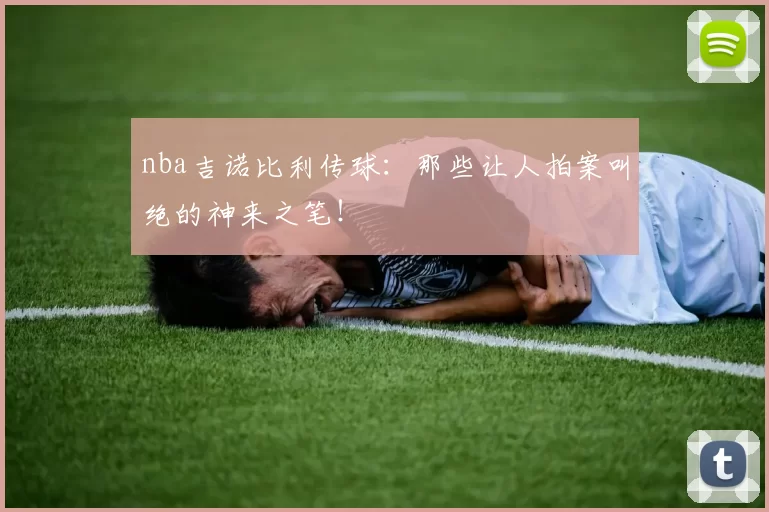 nba吉诺比利传球：那些让人拍案叫绝的神来之笔！
